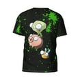 thumbnail image 6 of Invader Zim Gir Pig T-Shirt for Men Novelty 3D Pritneted Casual Short Sleeve Tees Shirt Summer Street T Shirt Top, 6 of 7