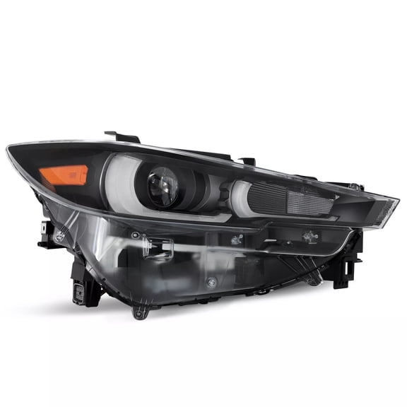 HOUGEET Headlight Assembly Fits for 2022-2024 Mazda CX-5 LED, with AFS Adaptive DRL, Right Passenger Side