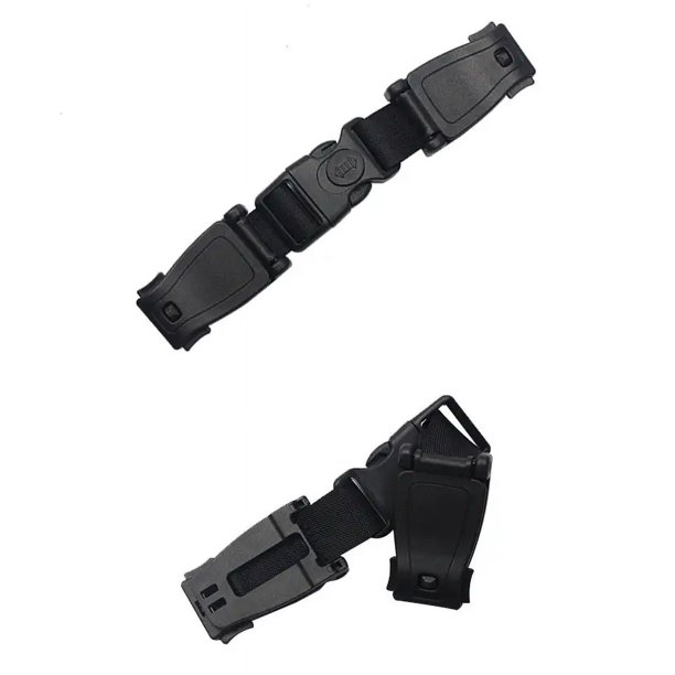 Clip de arnés de pecho para niños, protector antideslizante con clip de pecho para bebé, compatible con asientos, cochecitos, tronas, mochilas escolares, arnés universal (negro de 2)