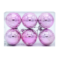 thumbnail image 1 of 6 cm Christmas Snowflake Plastic Hanging Ball Pendant Snowflake Ball for Christmas Decor, 1 of 5
