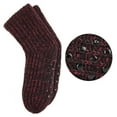 thumbnail image 4 of LEMZONE Men's Warm Cozy Slipper Socks Non Slip Winter Fuzzy Fleece-lined Grip Sock, 4 of 5