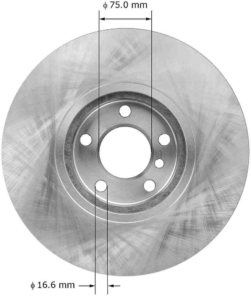 Bendix PRT5969 Premium Brake Rotor