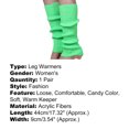 thumbnail image 1 of Grofry Women Leg Warmers,Solid Candy Knit Winter Leg Warmers Loose Style Boot Socks Gift Yellow, 1 of 7