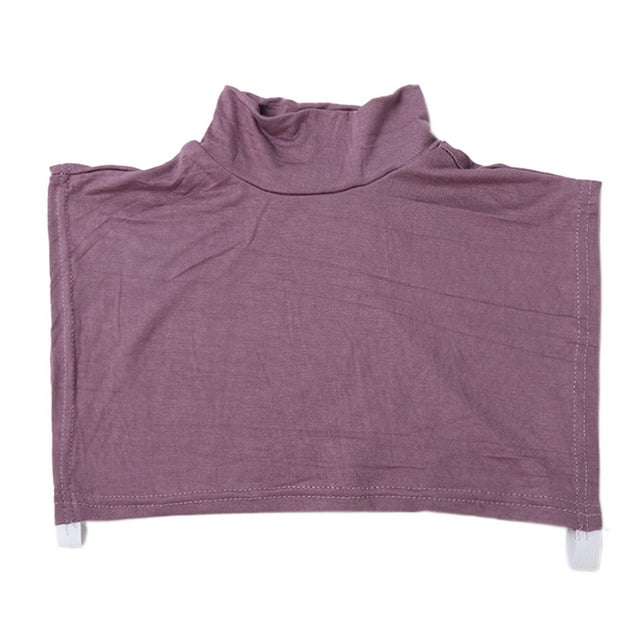 Detachable Collar Accessory for All Seasons Versatile Layering Fashion False Collar Womens Solid Color Comfortable Collarless