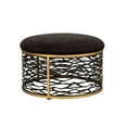 thumbnail image 4 of 348TC32NHGCB-Varaluz Lighting-Kato - Nesting Coffee Table and Ottoman In Industrial Style-18 Inches Tall and 32 Inches Wide, 4 of 6