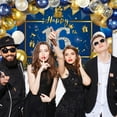 thumbnail image 5 of 16th Birthday Decorations Boys, MMTX 16th Birthday Decorations Kit Include Blue Gold Happy 16th Birthday Banner, Navy Blue Gold Confetti Balloons, 16th Sign Poster Birthday Photo Background, 5 of 7