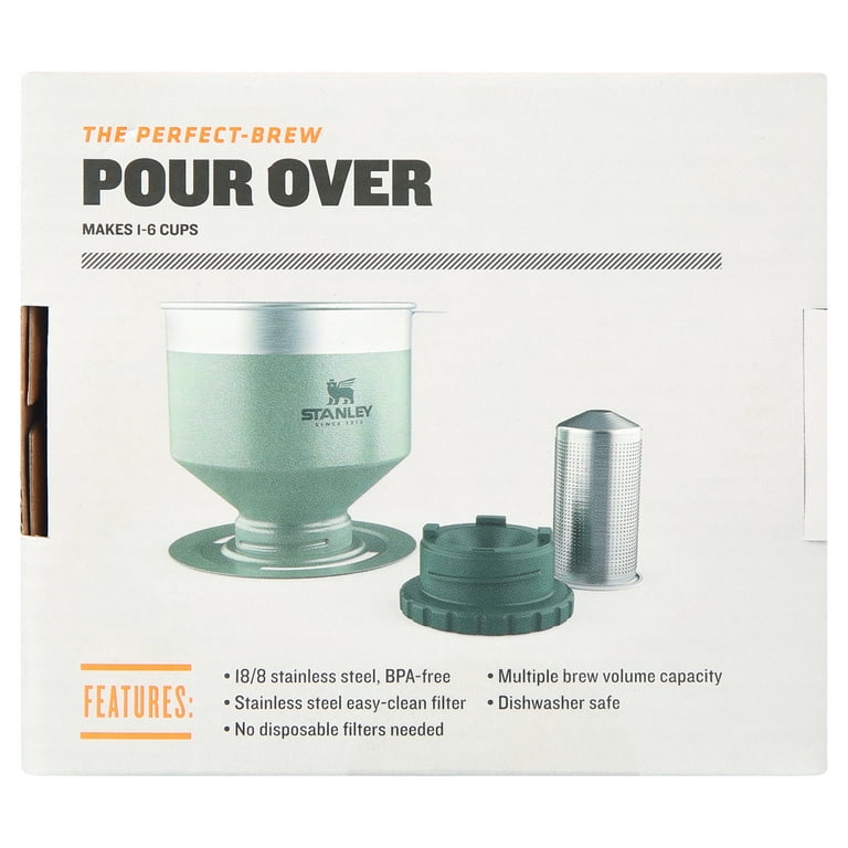 Stanley Classic Perfect - Brew Pour Over - Hammertone Green