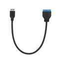 thumbnail image 1 of Injueey USB 3.1 tipo E a IDC20P para cable adaptador de placa base ASUS/Micro-Star/Gigabyte Juegos de teclado y mouse para computadora, 1 of 6