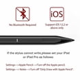 thumbnail image 5 of Stylet Intelligent à Rejet de Paume, Crayon Tactile pour Apple iPad Pro Air 3e Gén, 5 of 5