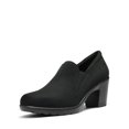 thumbnail image 1 of DREAM PAIRS Mocasines de Tacón Bajo y Grueso para Mujer en Negro, 1 of 8