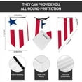 thumbnail image 4 of Flag Of Liberian Bandanas Headband Quick Dry Protection Windproof Multifunctional Print Balaclava, 4 of 7