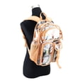 thumbnail image 6 of Eastsport Unisex 16" Junction Cargo Clear Backpack, Cantaloupe, 6 of 7