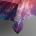 thumbnail image 3 of Colorful Rainbow Tie Dye Spiral Pattern Rectangle Tablecloth 60"x84",Waterproof Polyester Rectangle Table Cloth, Wipeable Spillproof Polyester Tablecloth for Dining, Camping, Indoor and Outdoor, 3 of 5
