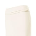 thumbnail image 5 of MixMatchy Women's Basic Foldable High Waist Regular and Plus Size Maxi Skirts, 5 of 5