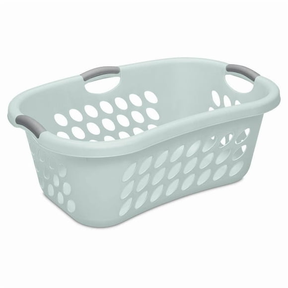 Sterilite 44 Liter Hip Hold Laundry Basket, Light Green