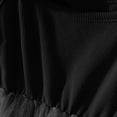 thumbnail image 5 of Girls Tulle Dress Butterfly Applique Sleeveless Spaghetti Strap Birthday Party Wedding Flower Girl Tutu Dress for Kids Little Girls Black,Size 1-2 T, 5 of 6