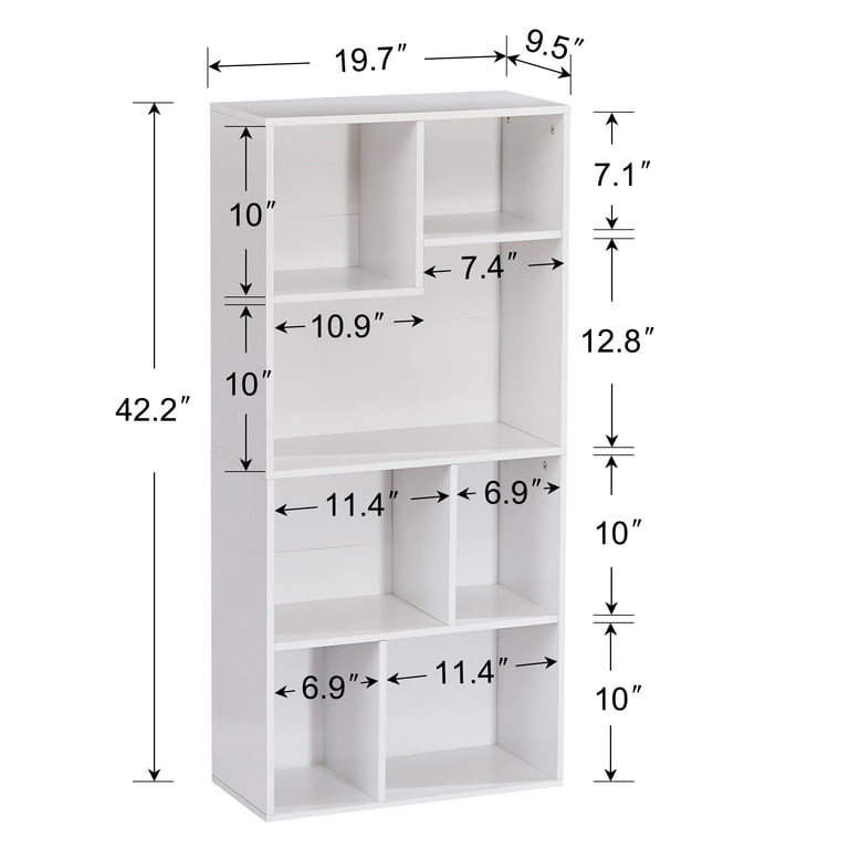 New 4 Tier MDF Shelf DIY Model Painting Storage Rack Holder For