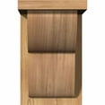 thumbnail image 2 of 7 1/2"W x 8"D x 12"H Crestline Smooth Corbel w/Backplate, Western Red Cedar, 2 of 9