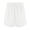 White, variant on BIG ELEPHANT Women's Athletic Running Shorts with Zipper Pockets, Lined Sports Shorts