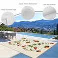 thumbnail image 3 of Ladybugs Eucalyptus Outdoor Rug for Patio/Deck/Porch, Non-Slip Large Area Rug 4 x 6 Ft, Spring Botanical Leaves Green Indoor Outdoor Rugs Washable Area Rugs, Reversible Camping Rug Carpet Runner, 3 of 8