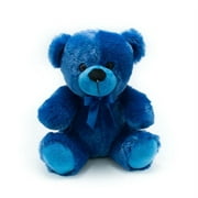 9" Blue Teddy Bear Plush Cuddly Stuffed Animal Toy Gifts for Children
