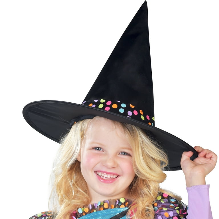 Polka Dot Witch Halloween Costume for Toddler, Size 3- 4T, by Way - Main Image