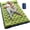 Double Green, variant on Camping Sleeping Pad,Extra Wide 6 inch Thick Inflatable Sleeping Pads with Built-in Foot Pump and Pillow,Ultralight Camping Mat Gear for Outdoor Hiking,Camping