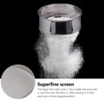 thumbnail image 3 of NUOLUX Kitchen Fine Mesh Flour Sifter Stainless Steel Silver Net Flour Sieve Sifting Strainer Cake Baking Powdered Sugar Filter Mesh, 3 of 4