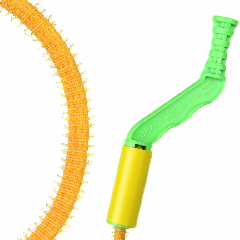 flexisnake drain millipede - drain clog remover - dependable, thin,  flexible, durable and easy to use - safe for most drains and grates - made  in usa