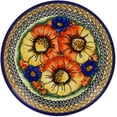 thumbnail image 2 of Polmedia Bright Beauty Polish Pottery Decorative Plate, 2 of 6