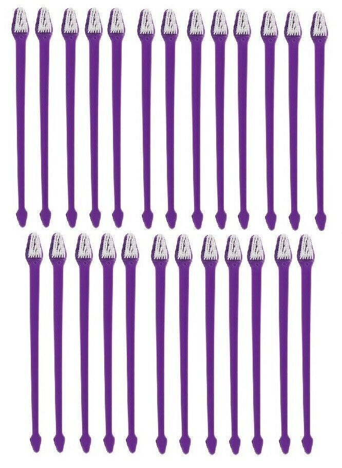 Bulk Dual End Dog & Cat Toothbrushes Pet Oral Health Select Color