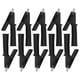 thumbnail image 1 of Jadeshay Pinza de cocodrilo, 10 Uds., Pinza de cocodrilo de Plomo de Prueba, Pinzas de multímetro de Seguridad con Aislamiento de PVC de latón para Conector Banana de 4mm(Negro), 1 of 8