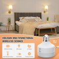 thumbnail image 2 of VOLISUN Battery Operated Wall Sconce Set of Two,Gold Wireless Sconces with Romote and Rechargeable Bulbs,9 Colors Indoor Wireless Wall Lights for Bedroom Living Room Hallway, 2 of 10