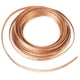 thumbnail image 2 of Cable trenzado de cobre plano de 19,7 pies, alambre trenzado de cobre desnudo de 6 mm/0,2 pulgadas, cable de conexión a tierra flexible, correa de conexión a tierra de blindaje estándar, funda trenzad, 2 of 6