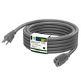 thumbnail image 1 of Cable de extensión para exteriores EP 15 m 16/3 SJTW gris con certificación UL, 1 of 7