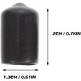 thumbnail image 2 of Generic Rubber Protective Cap Bolt Covers Caps PVC End Intake Manifold, 2 of 6