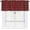 Red and Green Buffalo Plaid, variant on Fall Harvest Plaid Valance Curtain 54"x18" Red Brown Plaid Small Short Kitchen Curtains Autumn Thanksgiving Farmhouse Window Treatment Rod Pocket Valances for Kitchen Dining Room Decor
