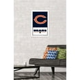 thumbnail image 2 of NFL Chicago Bears - Logo 21 Wall Poster, 14.725" x 22.375", Framed, 2 of 3