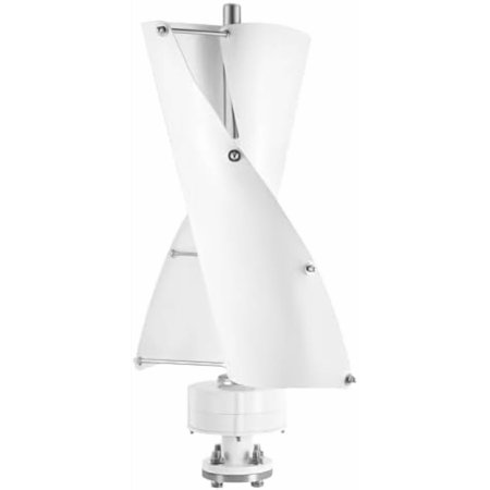 Wind Turbine, 12V 100W Vertical Axis Wind Turbine Generator with Electromagnetism Controller and 2 Aluminum Alloy Blades, Permanent Magnet Generator for Mobile House Cabin$$Garden &
