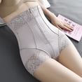 thumbnail image 2 of Minnieouse Moldeadores de cuerpo con Control del vientre de cintura alta para un efecto adelgazante instantáneo, fajas de cintura para mujer, Prendas para la parte inferior del cuerpo gris morado XL, 2 of 6