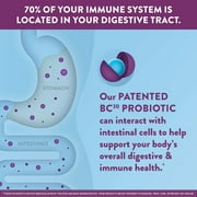 Digestive Advantage Daily Probiotics For Women And Men, Gut Health, Natural Fruit Flavors, 80 Gummies