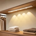 thumbnail image 4 of USB-C Rechargeable LED Under Cabinet Light with Motion Sensor and 3 Color Modes for Kitchen Shelf Closet(4 light), 4 of 7