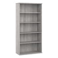 thumbnail image 1 of Pemberly Row Tall 5-Shelf Bookcase in Platinum Gray - Engineered Wood, 1 of 6