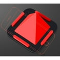 thumbnail image 5 of Yuangui Multifunctional Pyramid Phone Support Silicone Desktop Cell Phone Stand Desktop Phone Holder for Smartphone(Red), 5 of 11