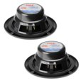 thumbnail image 5 of PYLE PLMR61B - 6.5 Inch Dual Marine Speakers - 2 Way Waterproof and Weather Resistant Outdoor Audio Stereo Sound System with 120 Watt Power, Polyprone Cone and Cloth Surround - 1 Pair -(Black), 5 of 7