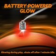 thumbnail image 3 of Light Up Basketball for Boys - Glow in the Dark Basketball for Night Games, Red LED Illuminated Ball with Accessories, Toy Gift for Kids Ages 3+, 3 of 6