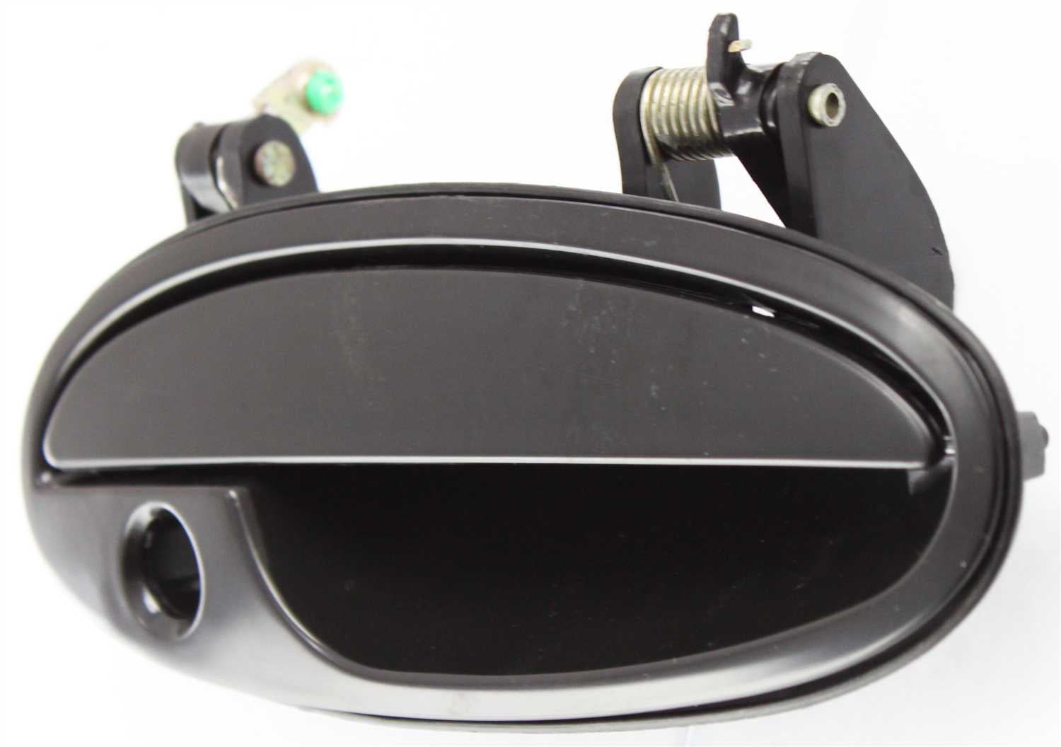 Replacement C462175 Exterior Door Handle Compatible with 1997-2003 Chevrolet Malibu 1997-2008 Pontiac Grand Prix Front, Right Passenger Smooth Black