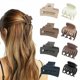 thumbnail image 2 of 8Pcs Matte Hair Clips for Women and Girls - Rectangle and Double Row Small Claw Clips Clips for Thin/Medium Fine Hair - Cute Small Flower Claw Clips N, 2 of 4