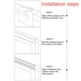thumbnail image 4 of DPTALR Bande Anticollision Transparente Coin de Table Bande de Protection Anticollision pour Enfants, 4 of 9
