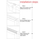 thumbnail image 4 of Fiudx Protector de Esquinas Transparente, Tira de Seguridad Anticolisión, Fácil de Instalar, Material de Pvc Duradero, Diseño Transparente, Protección para Muebles, Ideal para Mesas y Sillas con Bord, 4 of 7